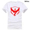 Men's T Shirts Go Team Valor Symbol T-Shirt Gaming Mystic Pokeball Gift