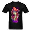 T-shirt da uomo T-shirt Toxic Beauty T-shirt nera da uomo Abbigliamento donna sexy T-shirt estiva slim fit T-shirt in cotone Manica corta Fashion Design