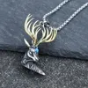 Pendant Necklaces Men And Women Classic Punk Creative Design Beautiful Christmas Elk Wild Clothing Casual Gift NecklacePendant