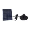 Decorações de jardim Bomba de tinta solar multifuncional 7V 2,5W Mini longa vida útil para o lago de banheiro