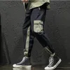 Men's Pants Men's Men Jogger Dance Track Streetwear Loose Side Striped Hip Sportwear Baggy Cargo Slacks Trousers Man 5XLMen's