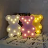 Luminárias de mesa novidade led urso lâmpada de noite adorável quarto festas decoração de festa bebê garoto sono sono