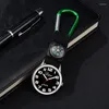 Pocket Watches Quartz Watch Portable Casual Round Dial Present till utomhusresor D88