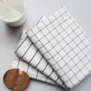 Table Mats Cotton Placemat Durable Napkin Tea Towel Printed Tableware Pad Cloth Washable Kitchen Towels Decoration Suppies