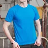 Мужская рубашка для футболок летняя рукава с коротким рукавом хлопковая уличная одежда прохладные топы
