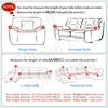 Chair Covers Solid Sofa Cover Elastic Slipcovers For Armchairs Protector Set Housse Canape Living Room Couch 1PC