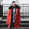 Hommes vers le bas belle mode Hip Hop épais chaud coton veste grande taille manteau hiver marée vêtements US S-XXL