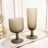 Wine Glasses Frosted Glass Cup Net Red High-Looking Water Ins Simple Nordic Style Champagne Smoke Grey Luxurious