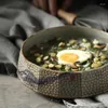 Bowls Japanese Ceramic Bowl Home Creative Personality Tableware Restaurant Characteristics Large Ramen Salad El Supplies