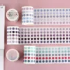 Gift Wrap 60mmx3m Base Decorative Adhesive Tape Dot Masking Washi Diy Scrapbooking Sticker Label Japanese StationeryGift GiftGift
