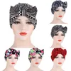 Abbigliamento etnico 2023 Moda floreale Bandana Morbido poliestere acrilico rimovibile Copricapo musulmano Donna Una varietà di colori e stili Cappelli