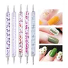 Nail Art Kits 1 Set Nails Brush Clippers Kit Tool met borstelstipgereedschap Acryl Acryl voor Salon Home Use