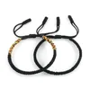 STRAND KRANDEN STRANDS 2PCS/SET klassiek paar Braid Bracelet Multicolor Thread Lucky Rope armbanden Bangen voor mannen Dames polsbandje