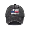 Party Hats Lets Go Brandon FJB Dad Beanie Cap Printed Baseball Caps Washed Cotton Denim Adjustable Hat ss0412