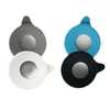 Badtillbehör Set 1Pack BathTub Drain Stopper Silikon Återvinningsbart gummibadplugg Täck Vattendroppsdesign för universellt badrum