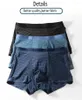 MUITAS MENINAS DE HAVIO DE ALTA QUALIDADE Boxer listrado boxershorts respiráveis ​​Cuecas Masculina Calzoncillos