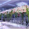 Feestdecoratie 1 stks Acryl Vloervaas Heldere Bloem Tafel Middelpunt Voor Huwelijk Vintage Bloemen Stand Kolommen Bruiloft