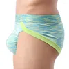 Underpants resumos shorts homens roupas íntimas calcinhas modais macios macho pênis sexy bolso de bolso cuecas homme deslize marca de alta qualidade