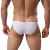 Mutande 4 Pz/set Biancheria Intima Sexy Degli Uomini Traspirante Vita Bassa Sacchetto Del Pene Maschio Gay Homme Mutandine E Boxer Rigonfiamento Mens Slip Lingerie Morbida