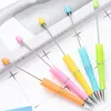 20st Ballpoint Pen diverse pärla för att skriva DIY Anpassade japanska skolkontorstillbehör Stationer Studenter gåvor