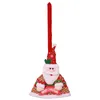 Juldekorationer snögubbe Broom Cover Tool Dress Home Cleaning Xmas Santa Decor Mall Tyg Hållbar tecknad film