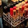 Storage Boxes 12 Grids Acrylic Lipstick Box Makeup Organizer Nail Polish Display Holder Cosmetic