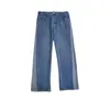 Spodnie damskie dżinsy proste splicing spodnie dna przycinanie letniej wysokiej talii 3xl 5xl oddychająca konsystencja miękkie ubrania