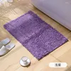 Tappetini da bagno a colore solido peluche morbido chenille non slip tappetino bagno assorbimento portatore del pavimento tappeto tappeto casa decorazione