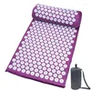 Pillow Acupressure Mat For Back Foot Needle Acupuncture Pad Set Yoga Massage Kuznetsov Applicator Spike Massager