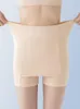 Dames shorts Cuhakci zomer dubbele laag hoge taille veiligheidsbroek ijs zijden zachte vrouwen dunne slanke pasvorm naadloze zwart witte rok