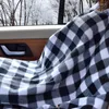 Blankets HYR Cross-Border Winter Car Leg Heating Blanket 12V Electric Seat Cover Interior Decoration