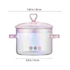 Bols Spaghetti Cooker Micro-ondes Vintage Stock Pot Ramen Glass Soup Noodles Pasta Bowl