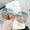 Sunglasses 2023 Trending Pilot Women Stylish Men Aviation Sun Glasses Metal Shades Gafas De Sol Drop TravellingSunglasses Belo22