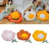 Oreiller mignon fleur forme paresseux homme coussin de sol chaise siège arrière Tatami peluche poupée flottant fenêtre tapis décor à la maison