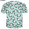 Heren t shirts jumeast merk mannen/dames 3D geprinte t-shirt mooie dieren panda hiphop mode shirt shirt shirt sport pullover tops tees