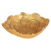 Plates Durable Candy Bowl Smooth Edge Zinc Alloy Eco-friendly Animal Pattern Fruit Tray Snack