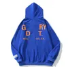 28Q9 Herren Hoodies Sweatshirts Hoodie Galleryes Depts Gary Painted Graffiti Used Letters Gedruckt Lose Lässige Mode Männer und Frauen 2cgwi