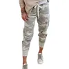 Pantalon femme Capris femme Camouflage pantalon décontracté à lacets Streetwear dames Joggers taille haute ample pour femme Caprisfemme