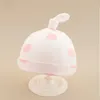 Hats 0-3 Months Baby Hat Cotton Children Fetal Cap Cute Autumn Winter Plus Thickening Toddler For Born Cartoon Elastic Warmth