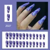 Valse nagels Langere lengte kunstmatige kunstmatige harsmateriaal voor dance parties weekendtrips