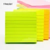 Linea orizzontale 80 fogli di carta Memo Pad Sticky Notes Segnalibro Point it Marker Sticker Materiale scolastico per ufficio Quaderni