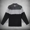 Men's Sweaters Autumn Ne Casual Wool Cardigan Sweater Men Winter Fashion Patchwork Pockets Knit Outwear Coat Knitwear Jumpers Jemi22