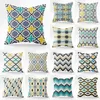 Pillow 45 45cm Geometric Line Cover Sofa Pillowcase Bedroom Home Decor Office Accessories