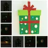 Christmas Decorations LED Cartoon Gift Box Colorful Slow Flash Light Festival Atmosphere Accessories Pendant