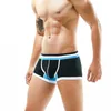 Cuecas Roupa Interior Masculina Cintura Baixa Sexy Justa Multicor Costura Estampada Confortável Roupa Interior Masculina Cueca Boxer Masculina