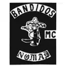 Coperte BANDIDOS Motorcycle Club Black Mc Coperta