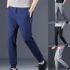 Pantalons pour hommes Sports confortables simples pieds serrés ouverture hommes tout match long pour la vie quotidienne pantalons pantalons de survêtement