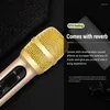 Microphones C11 condensateur Microphone Portable universel pour téléphones mobiles et ordinateurs portable K chanson chant en direct