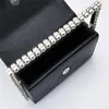 Bolsas de noite Rhinestone Luxury Women Women and Bolsa Bolsa Bag Porm Bokther Designer Party