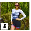 Racing sätter China Manufacturer Women's Quick Dry Short Sleeve Shorts Custom OEM Bike Triathlon Jumpsuit Suit Mountain Cycling Jersey